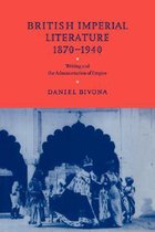 British Imperial Literature, 1870–1940