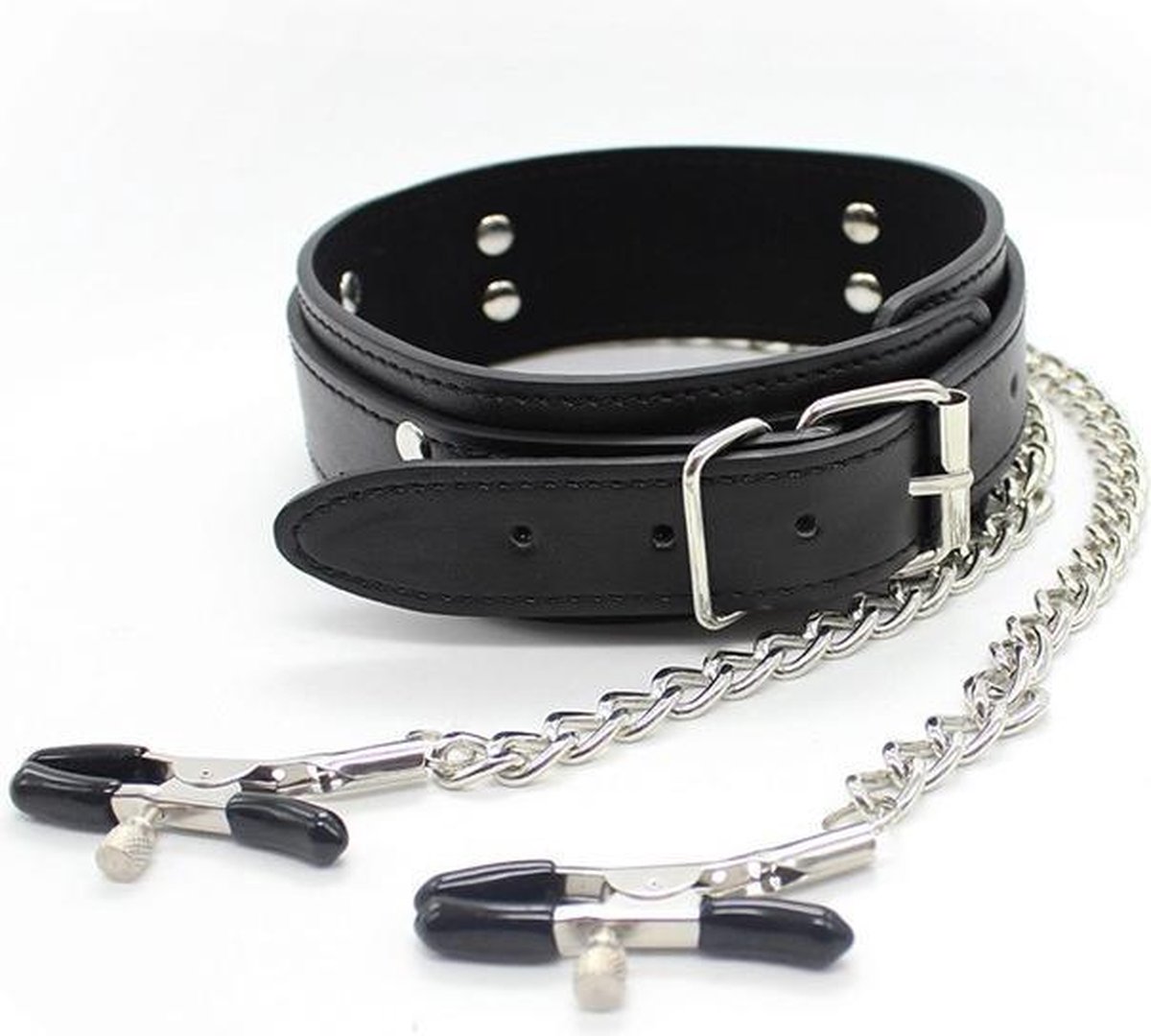 Goedkoopste Collar met tepelklemmen eraan vast