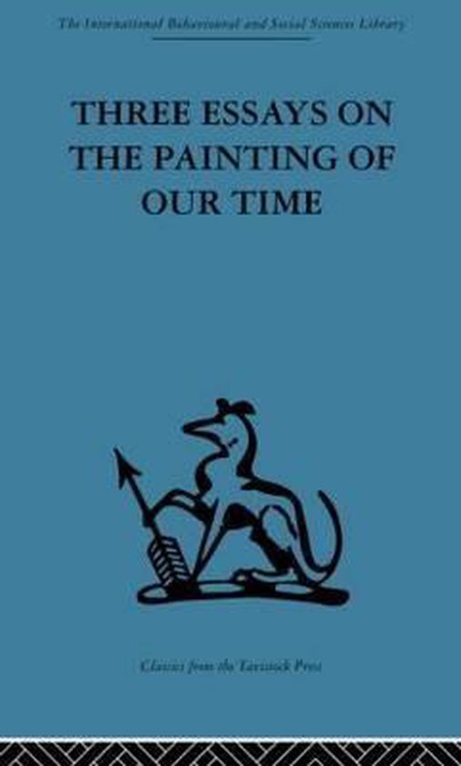 Three Essays on the Painting of Our Time - cover