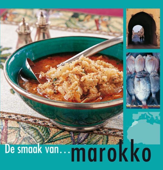 Cover van het boek 'De smaak van Marokko'