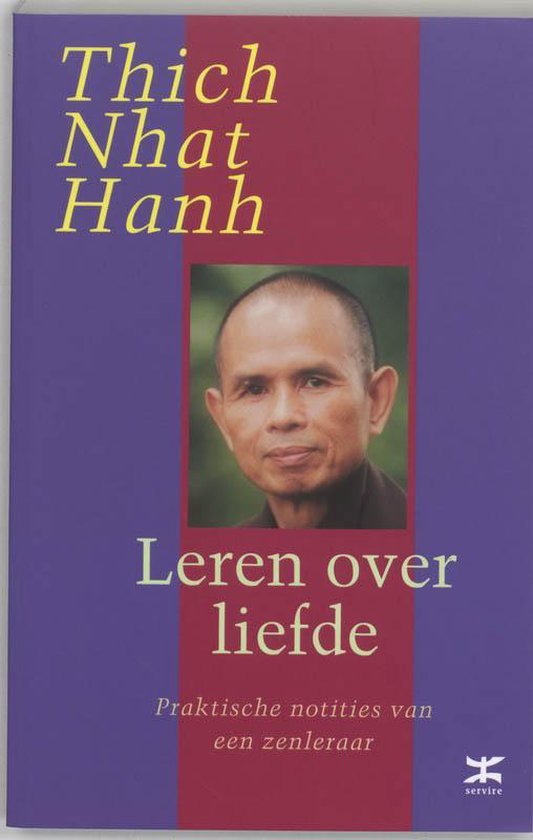 Cover van het boek 'Leren over liefde' van Thich Nhat Hanh