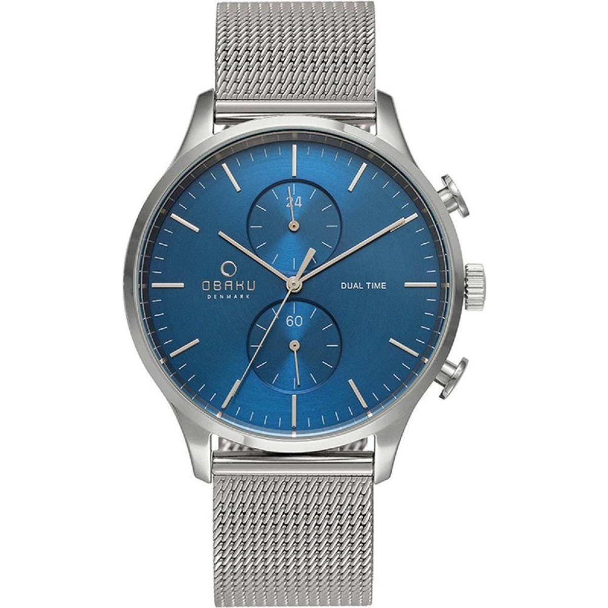Obaku V196GU CLMC horloge heren - zilver - edelstaal