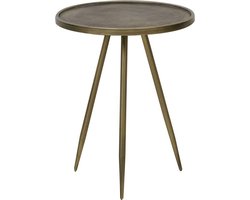 Light & Living Bijzettafel Envira - Antiek Goud - Ø39,5cm - Luxe