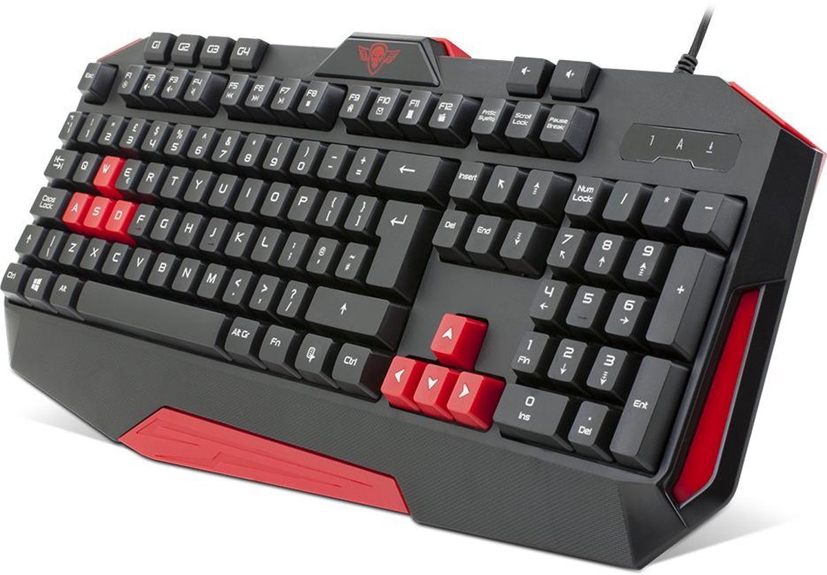 Fotoelektrisch dier mechanisch Spirit of Gamer Pro-K3 Gaming Toetsenbord - Qwerty Keyboard - US Layout |  bol