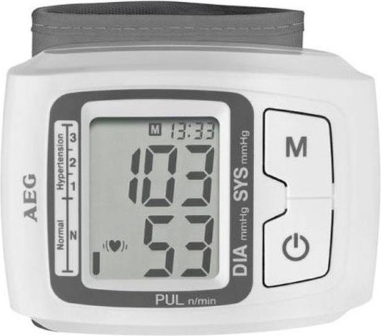 wenkbrauw Bondgenoot provincie Digitale bloeddrukmeter - Hartslagmeter - bloeddruk en hartslag meten -  Aflezen op LCD... | bol.com