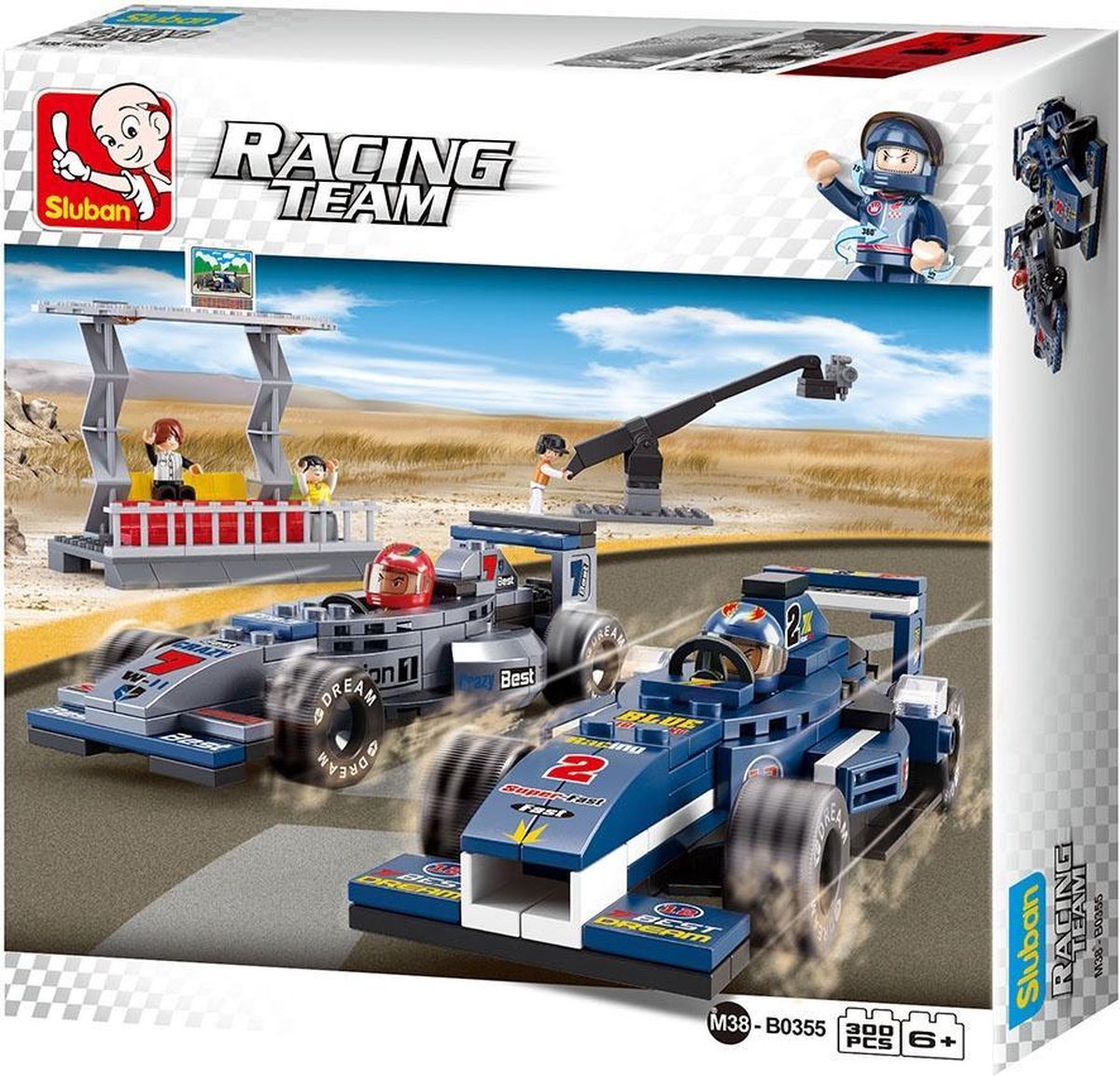 Sluban M38-B0355 Grand Prix 300-delig | bol.com