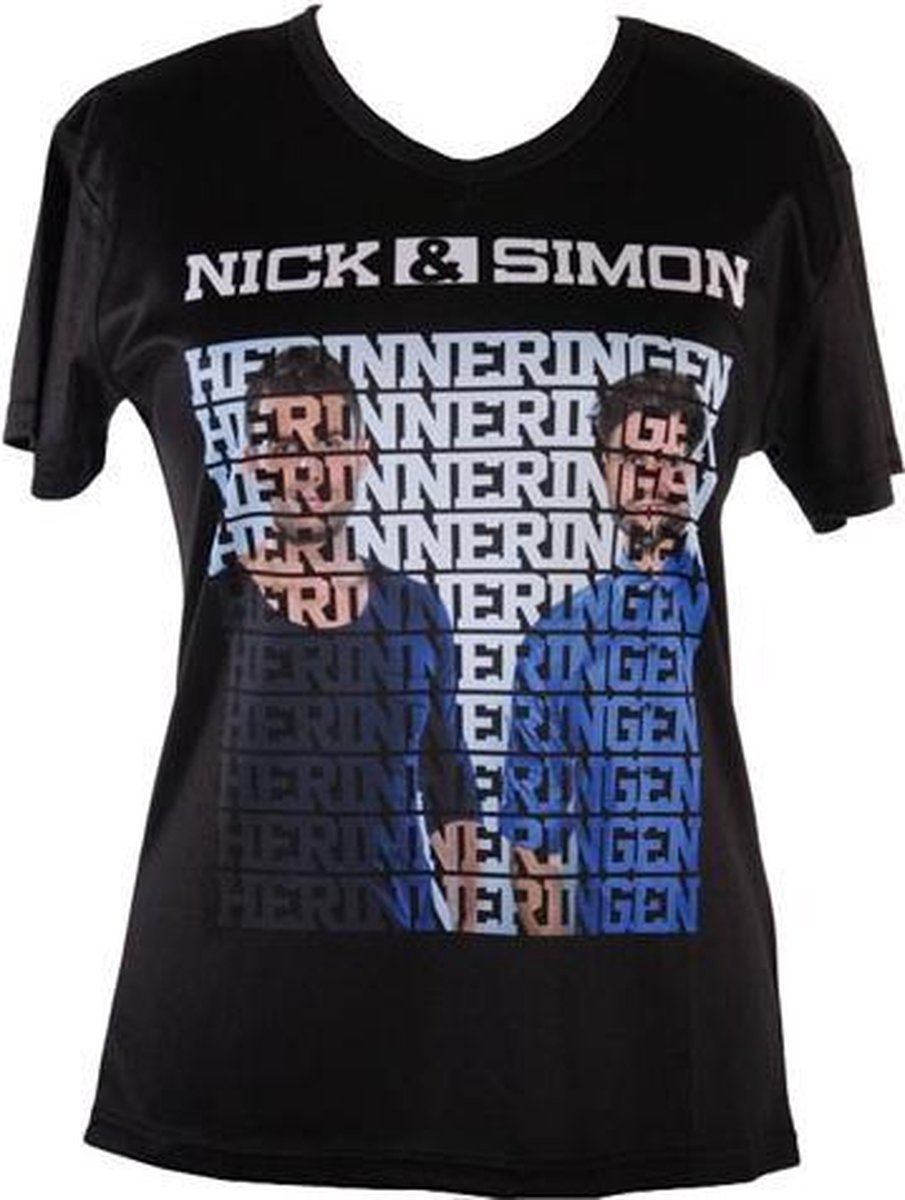 Nick&Simon Herinneringen Tour dames T-shirt Zwart | bol.com