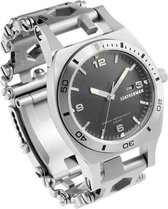Multitl-horloge,LeathrmTreadTempo,30f,zwrtDLC