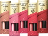 Max Factor Lipfinity 24HR Lip Colour Lipgloss - 115 Confident