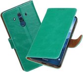 BestCases - Huawei Mate 10 Pro Pull-Up booktype hoesje groen