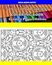 New York Rangers Coloring Book Greatest Players Edition