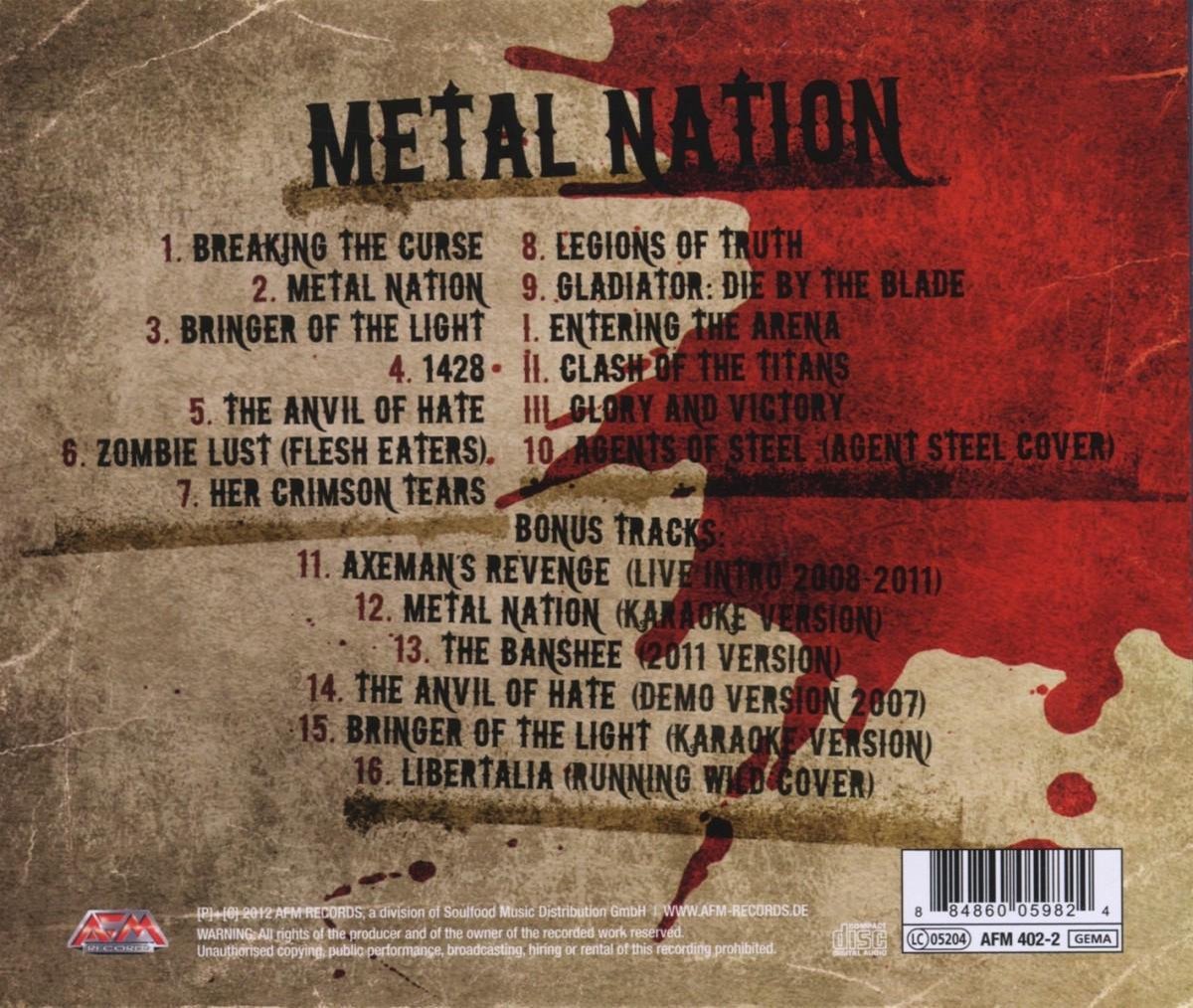 Metal Nation, Crystal Viper Muziek bol