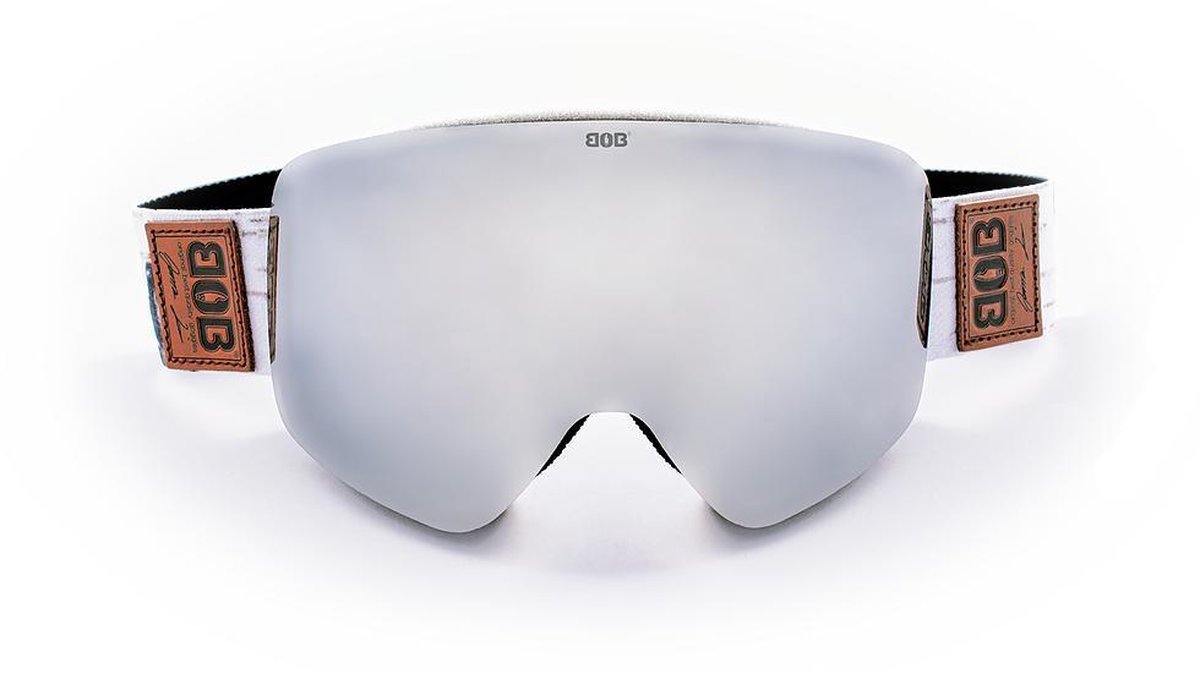 Skibril - Bob Earth Mirror Regular - 1 Jaar garantie op verlies, diefstal & beschadiging* - Snowboardbril - Goggle