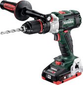 Metabo SB 18 LTX BL I 18V LiHD accu klopboor-/schroefmachine set (2x 4.0Ah accu) in koffer - koolborstelloos