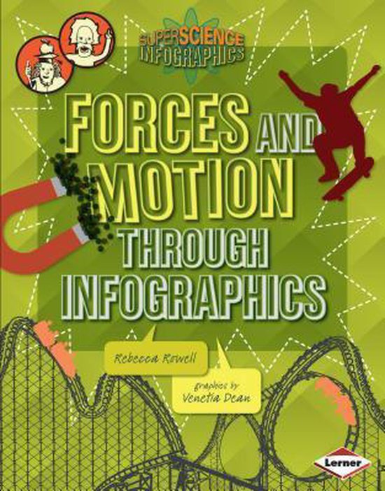 Forces and Motion Through Infographics, Rebecca Rowell 9781467712910 Boeken