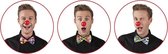 36 stuks: Vlinderstrik - Clown in 3 kleuren - assorti