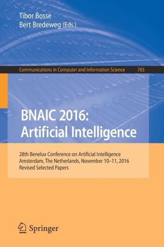 Communications in Computer and Information Science- BNAIC 20 ... - cover
