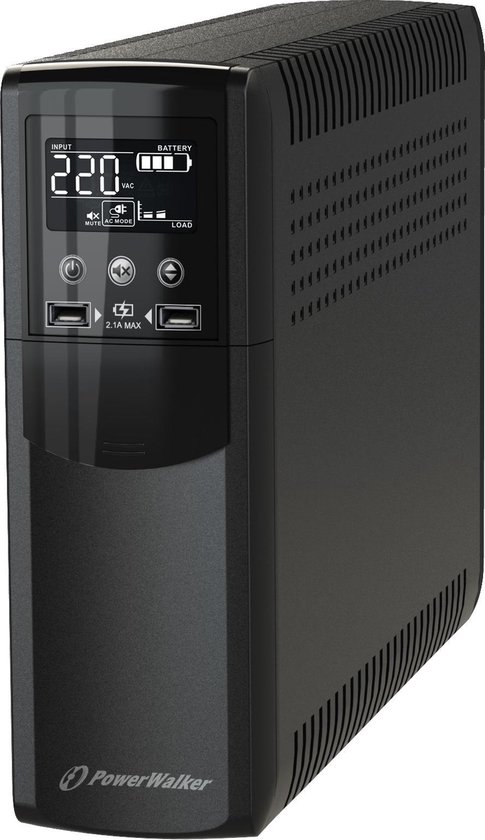 PowerWalker VI 1200 CSW Line-interactive 1,2 kVA 720 W 4 AC-uitgang(en) - PowerWalker
