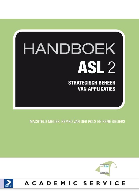 Cover van het boek 'Handboek ASL'
