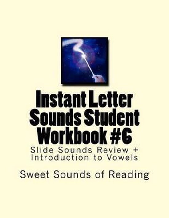 Instant Letter Sounds Student Workbook #6 - cover