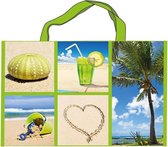 Strandtas/Shopper tropical