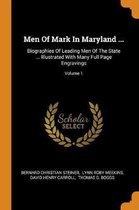 Men of Mark in Maryland ...