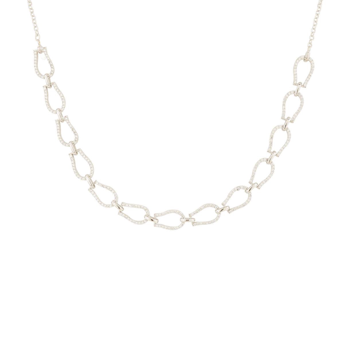 Glow 103.1304.44 Collier Zilver - 42cm