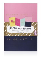 Notes To Self 50/50 notitieboek - 3 stuks