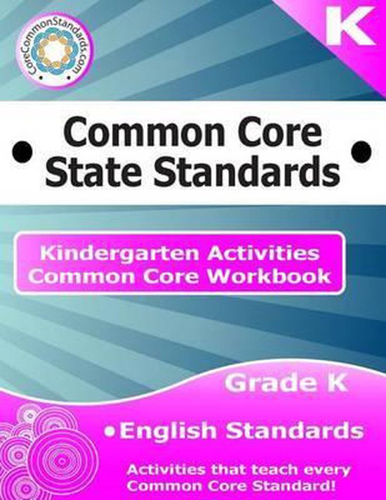 Kindergarten Common Core Workbook - cover