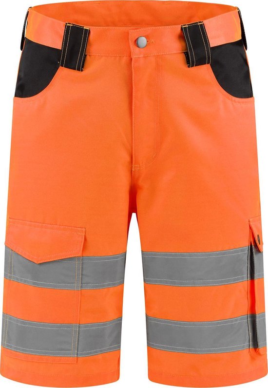 EM Traffic Bermuda RWS Fluor Oranje - Maat 68