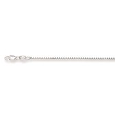 Glow ketting - zilver - venetiaans 1.5 mm - 60 cm