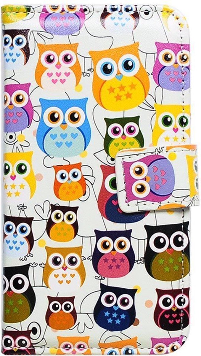 Uiltjes wallet case hoesje Samsung Galaxy A3
