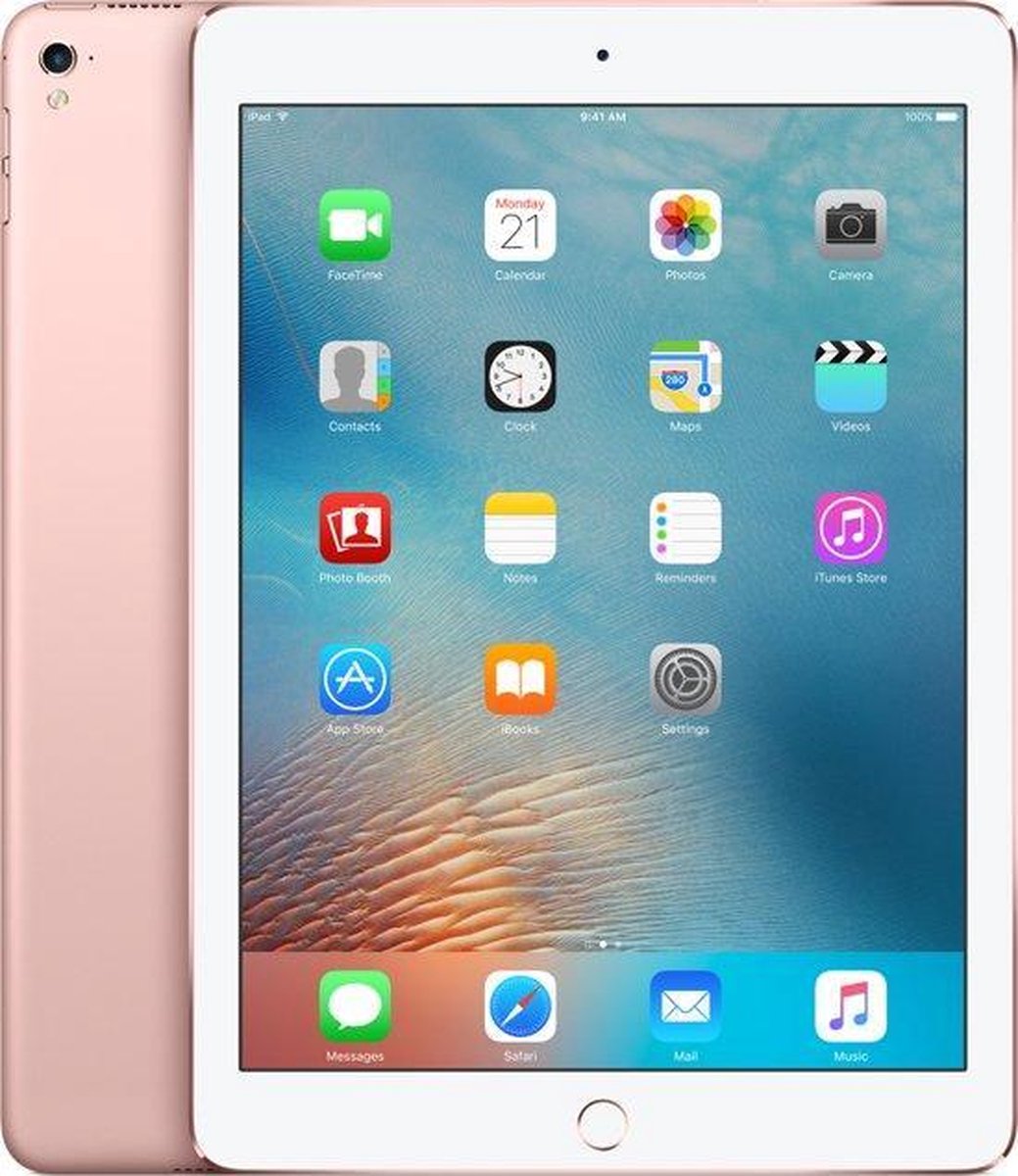 Apple iPad Pro - 9.7 inch - WiFi + Cellular (4G) - 32GB - Roségoud