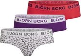 Bjorn Borg Sportonderbroek casual - 3p HIPSTER BB ANIMAL - wit - vrouwen - 34