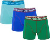 MuchachoMalo - 3-pack Boxershorts Mintgroen / Groen / Blauw - XXL
