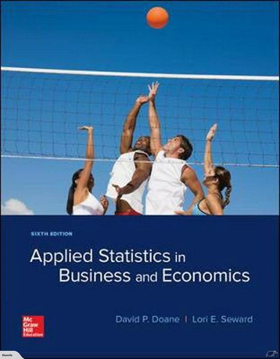 ISE Applied Statistics in Business and Economics