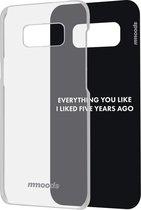 mmoods transparent cover met 1 insert Quotes -  voor Samsung S8