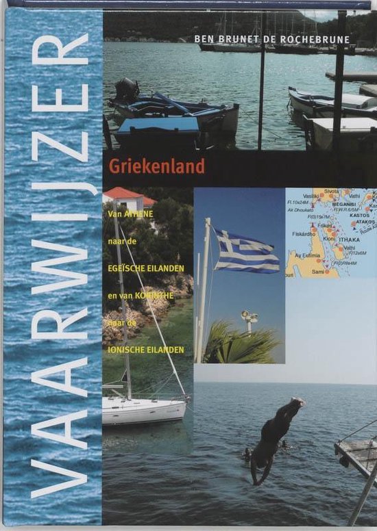 Cover van het boek 'Vaarwijzer Griekenland' van B. Brunet de Rochebrune