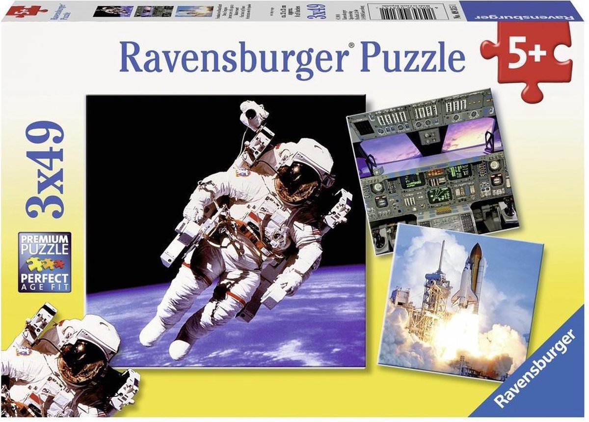 Ravensburger Ruimtevaart - Kinderpuzzel | bol.com