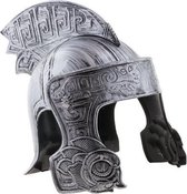 Ridder helm zilver voor volwassenen