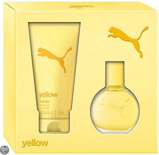 Puma Geurengeschenksets Yellow Geschenkset eau de toilette 20ml + shower  gel 50ml | bol.com