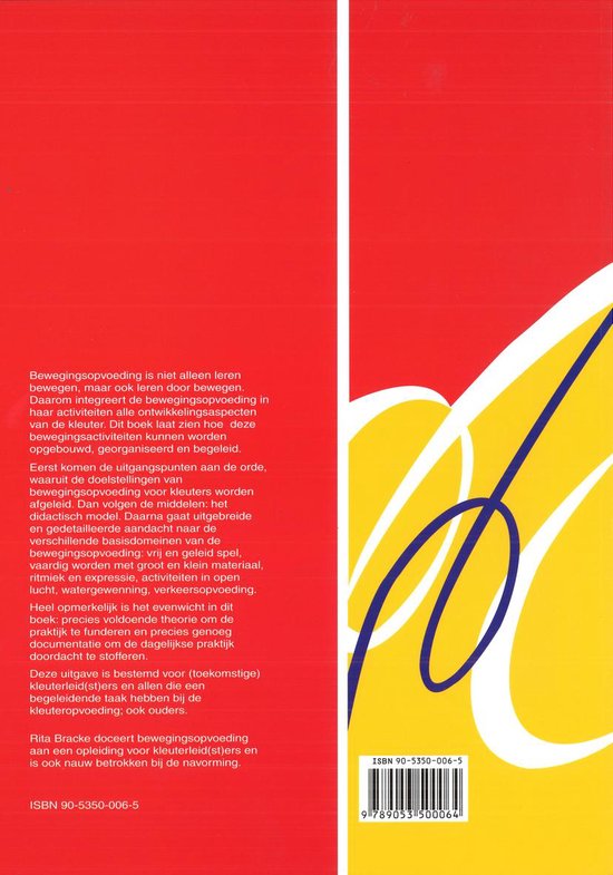 BEWEGINGSOPVOEDING VOOR KLEUTERS - cover
