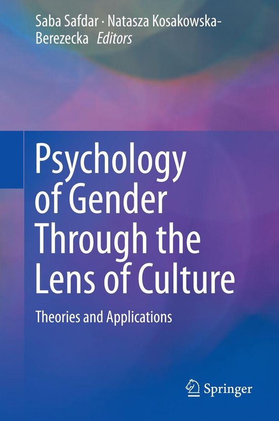 Psychology of Gender Through the Lens of Culture - cover