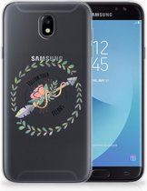 Geschikt voor Samsung Galaxy J7 2017 | J7 Pro TPU siliconen Hoesje Boho Dreams
