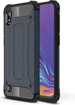 Armor Hybrid Back Cover - Samsung Galaxy A10 Hoesje - Donkerblauw