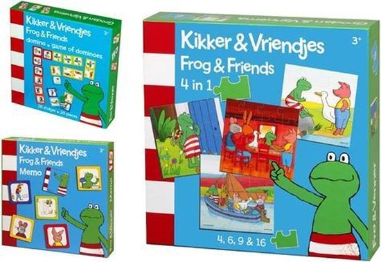 Speelset Kikker en zijn vriendjes - 3-delig | Games | bol.com