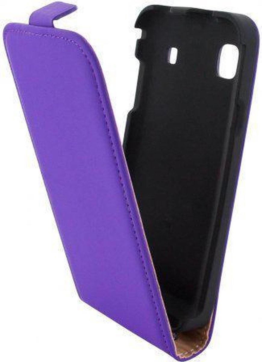Mobiparts Premium Flip Case Samsung Galaxy S en S Plus Purple
