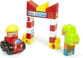 Miniland - Brandweer Blokken set - Voor kinderen vanaf 18 maanden