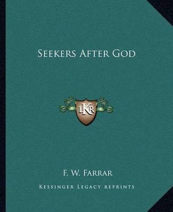 Seekers After God - cover