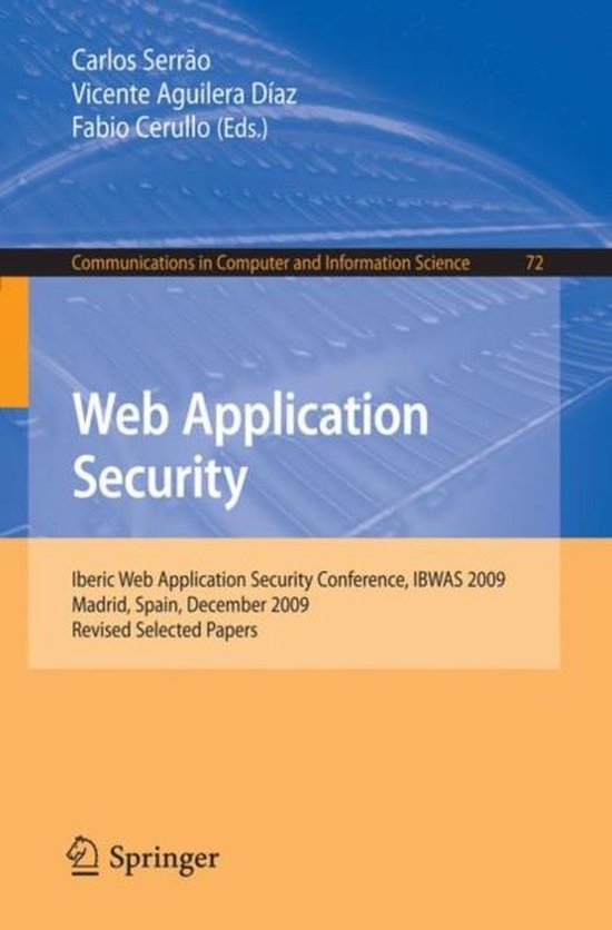 Web Application Security - cover